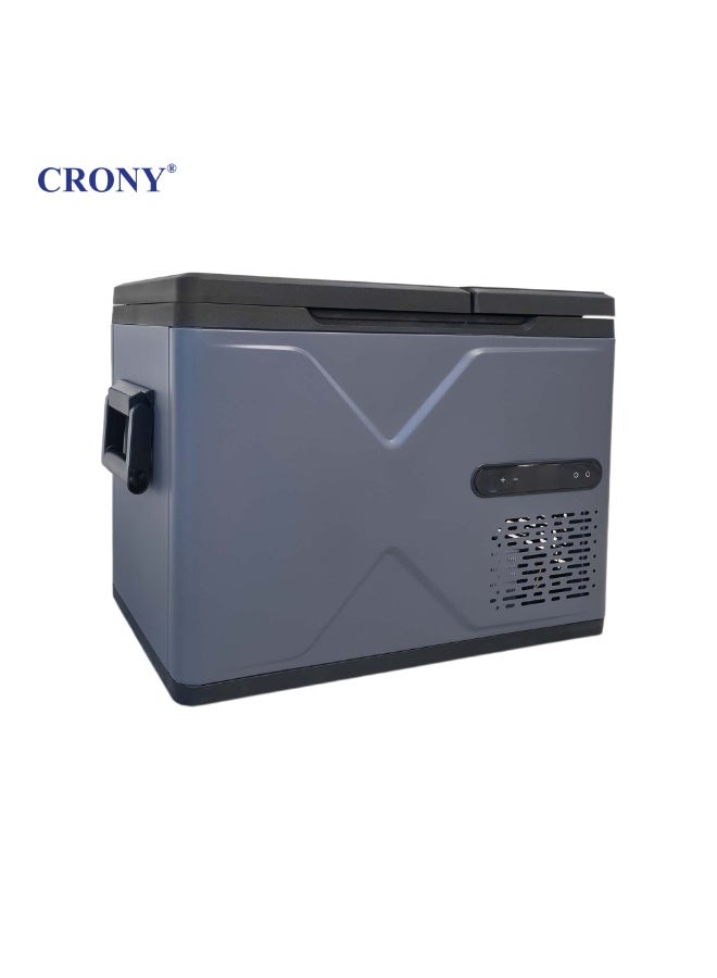 Crony X40 Dual Zone 40L Car Fridge Freezer, APP-Controlled Portable Refrigerator with LED Display, 12/24V Car and Home Use, Battery Protection System for Road Trip Camping - Image 4