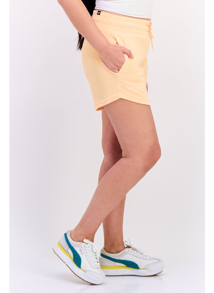 PUMA Women Sportswear Fit Outdoor Shorts, Peach  - Image 2