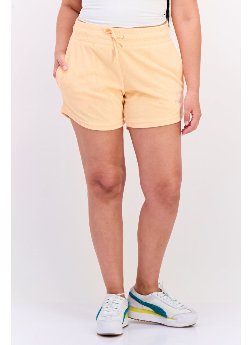 PUMA Women Sportswear Fit Outdoor Shorts, Peach  - Image 1