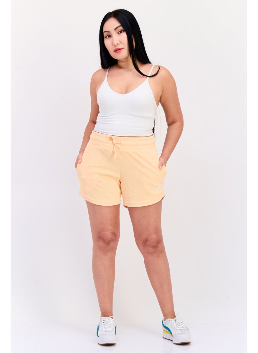 PUMA Women Sportswear Fit Outdoor Shorts, Peach  - Image 3