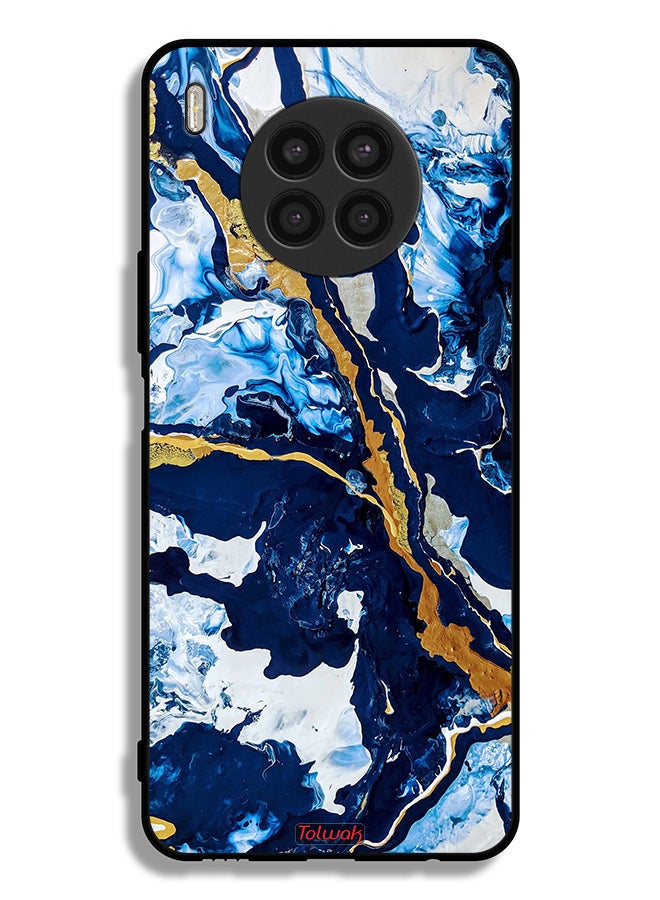 Tolwak Huawei nova 8i Protective Case Cover Glitch Texture Art - Image 2