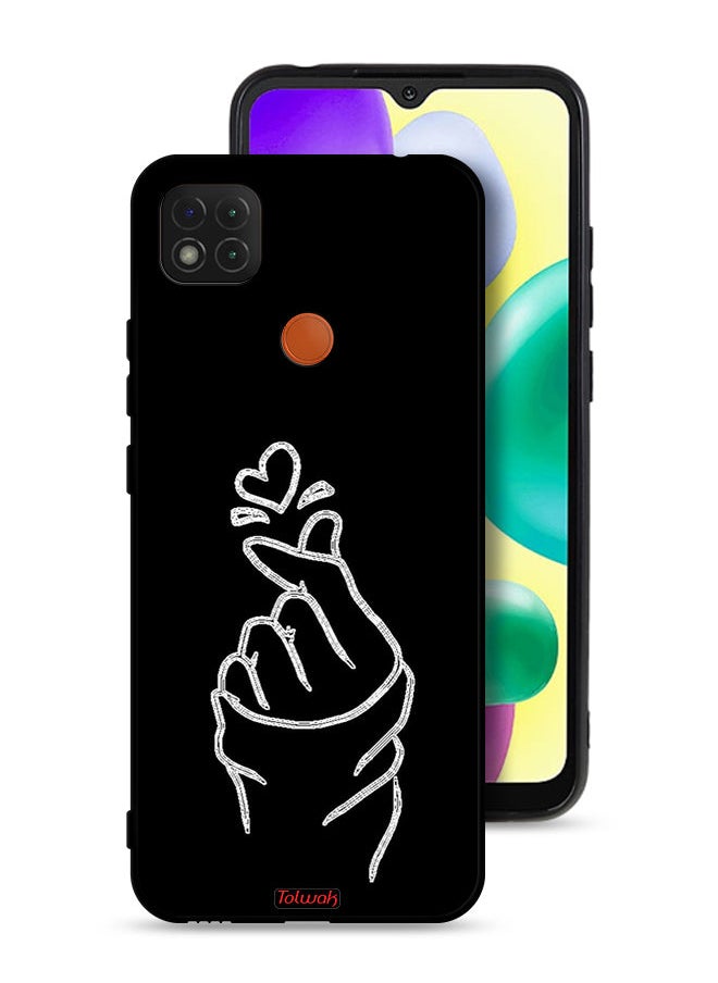 Tolwak Xiaomi Redmi 9C Protective Case Cover Snap Love  - Image 1