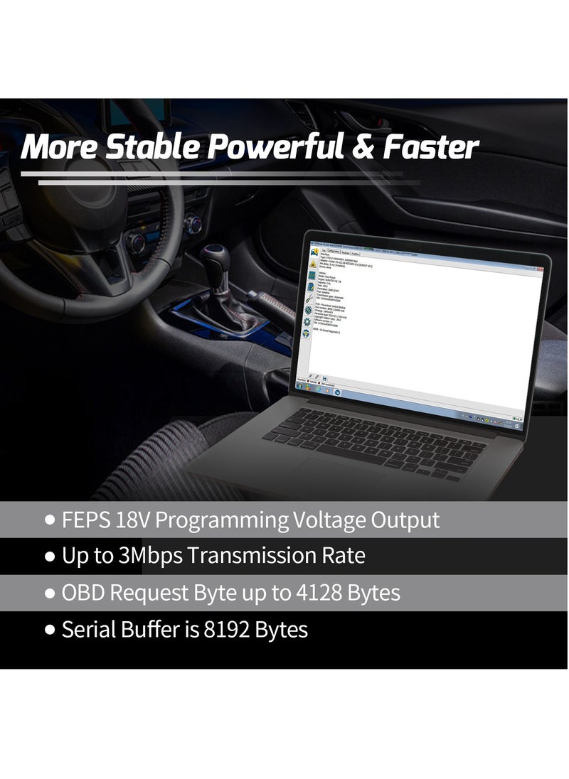 Vgate - Vgate vLinker FS OBD2 USB Adapter for FORS-can HS/MS-CAN Auto Switch (160cm) - Image 1