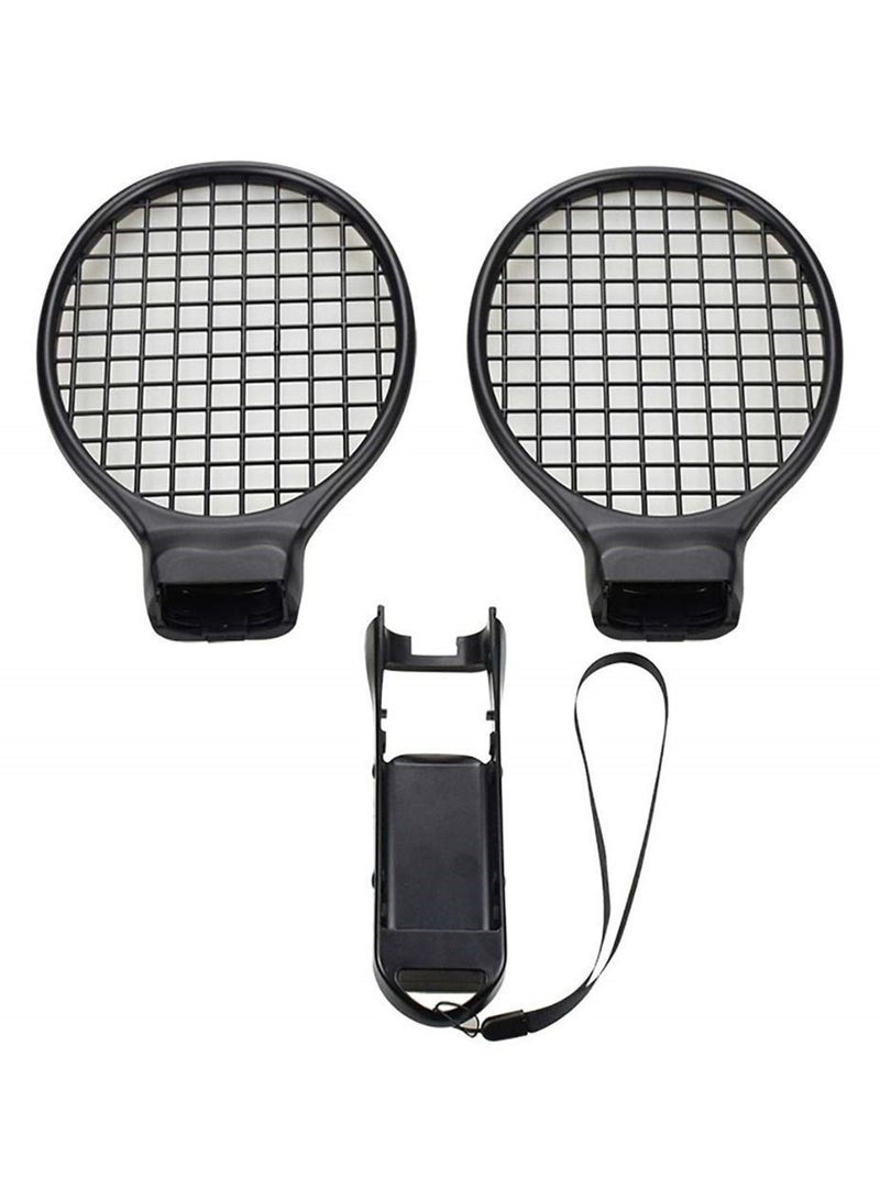 Y&D Ping Pong Paddle and Tennis Racket Set for N-Switch JoyCons - Controller Holder Compatible with Nintendo Switch Joy Con Controllers - Image 3