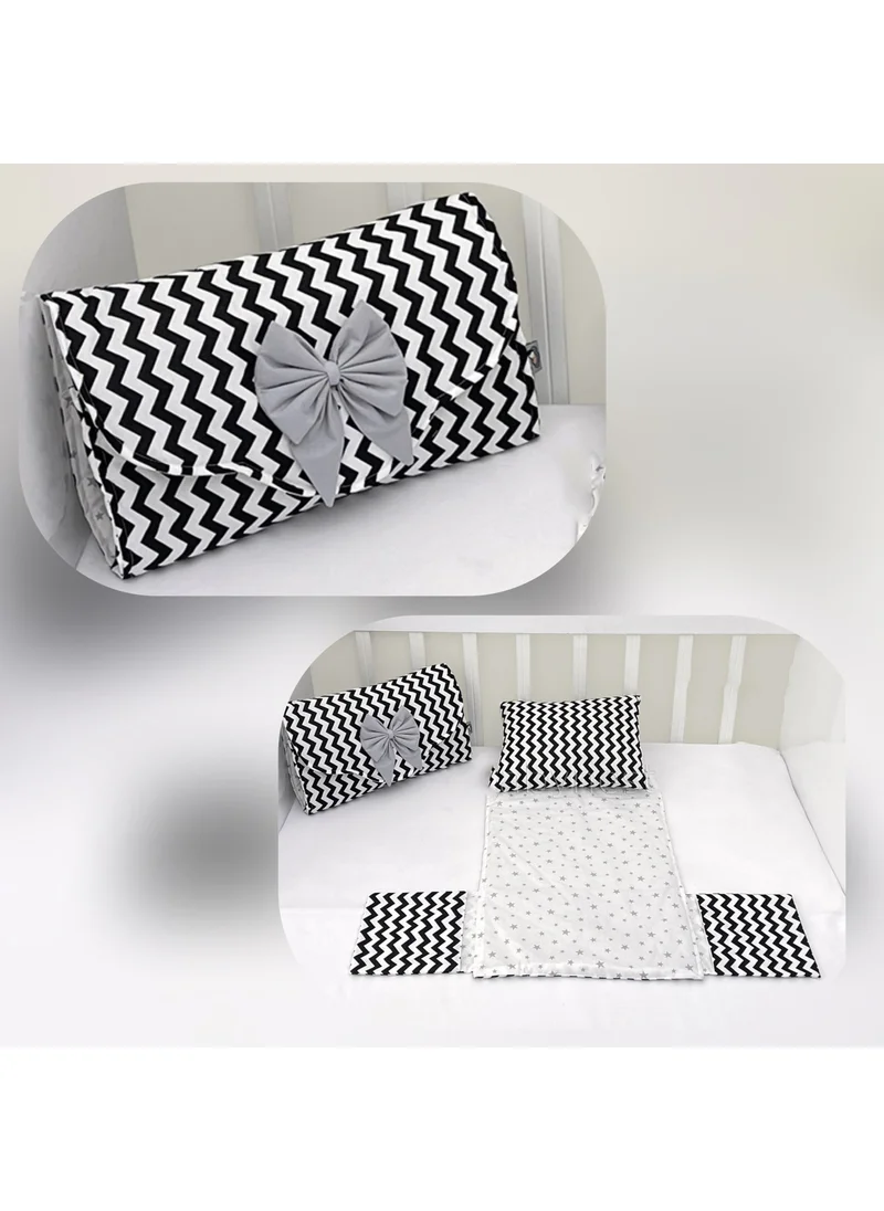 Ebabynest Zigzag Series Gray Bag Bottom Opener