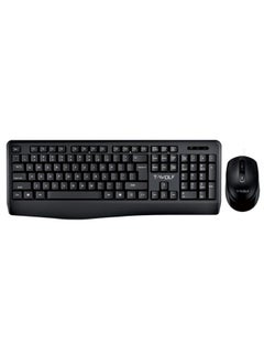 T-WOLF TF-100 2.4G Bluetooth Laptop Office Wireless Keyboard and Mouse Set(Set)