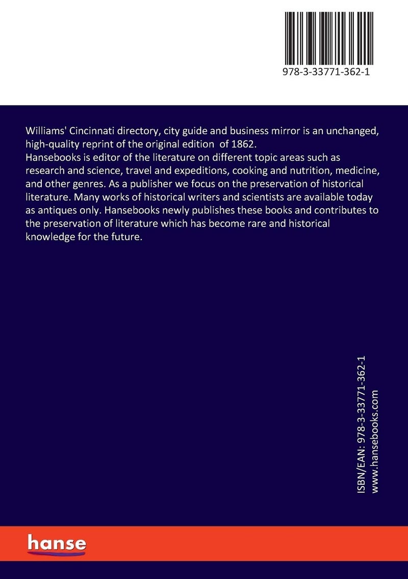 Williams' Cincinnati directory, city guide and business mirror - Image 2