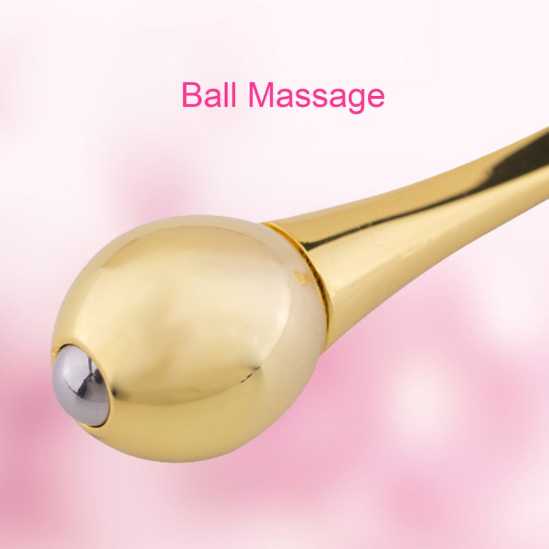 Ball Spoon Eye Cream Stick Eye Massage Stick 2-in-1 Cosmetic Spoon Firm Skin Smooth Wrinkles Promote Absorption - Image 2