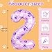 AXBMM 40 Inch Pink Dog Paw Balloons Numeral 2 Birthday Balloons for Girls Boys Pink Dog Paw Print Themed Birthday Party Decorations Number 2 - Image 4