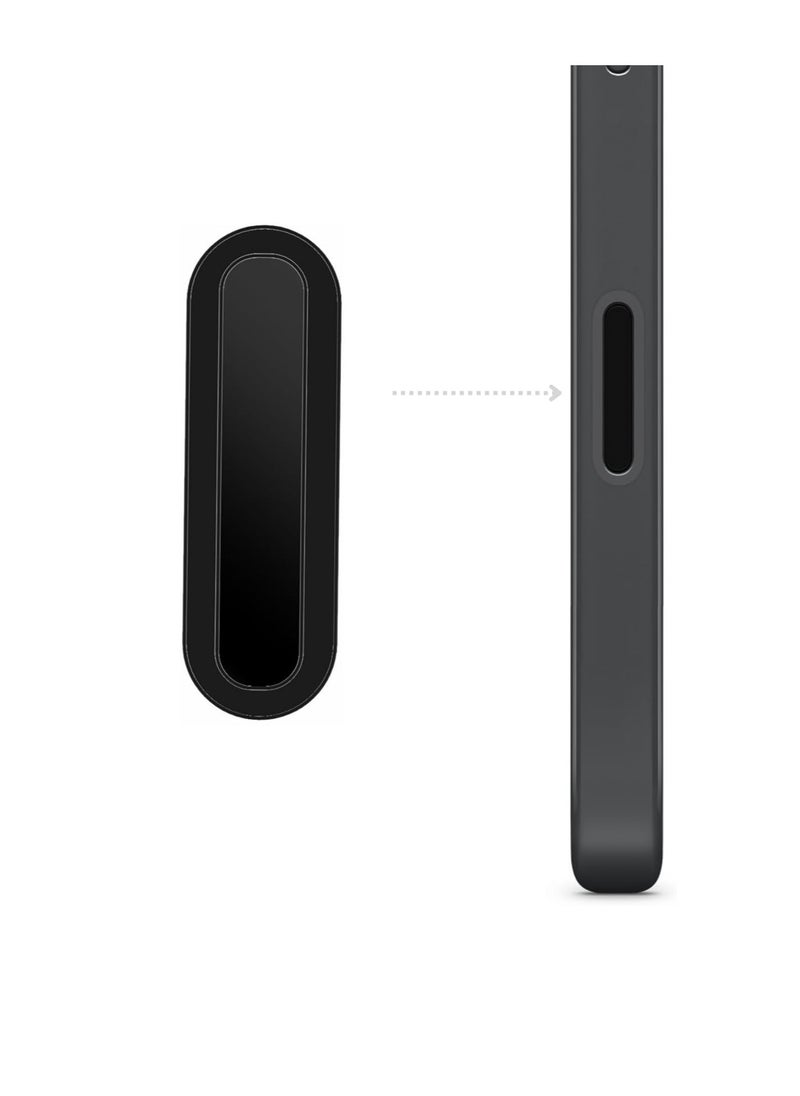 Generic - Camera Control Button Protector for iPhone 16 | 16 Pro Max | 16 Pro | 16 Pro | 16 Plus Camera Control Button Cover, Camera Control Button Cover Accessories, Supports Zoom Control, Slide, Prevents Damage Black - Image 1