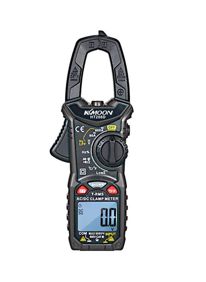 NIBEMINENT - AC/DC Digital Clamp Meter Black/Red 22.50X4.50X11.50cm - Image 1