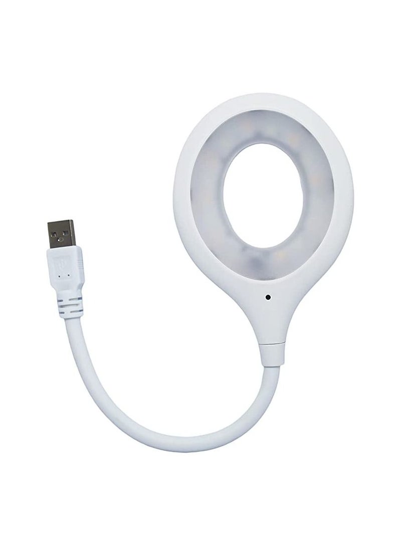 DIGI CORE USB Intelligent Voice Control Lamp, Voice Activated Lights Smart Voice Small Table Lamp, Voice Control Lamp, Small Night Light for Home Learning and Office, Portable Outdoor LED Night Light - Image 2