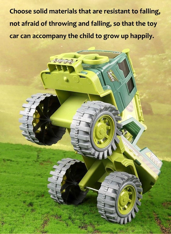 Large simulated excavator toy Simulated engineering vehicles Excavator model car Inertial sliding engineering vehicle Children's toy cars - Image 4