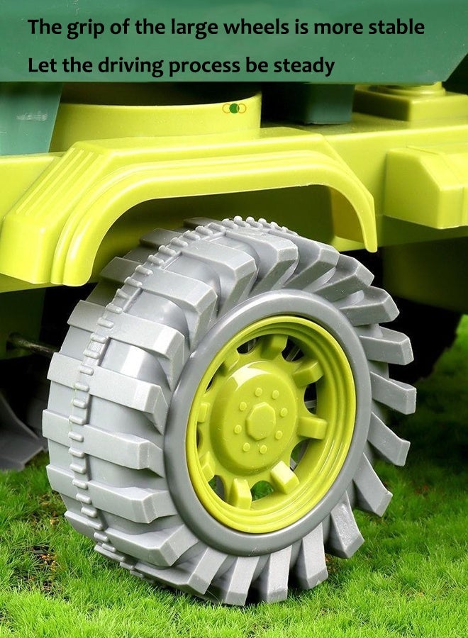 Large simulated excavator toy Simulated engineering vehicles Excavator model car Inertial sliding engineering vehicle Children's toy cars - Image 5