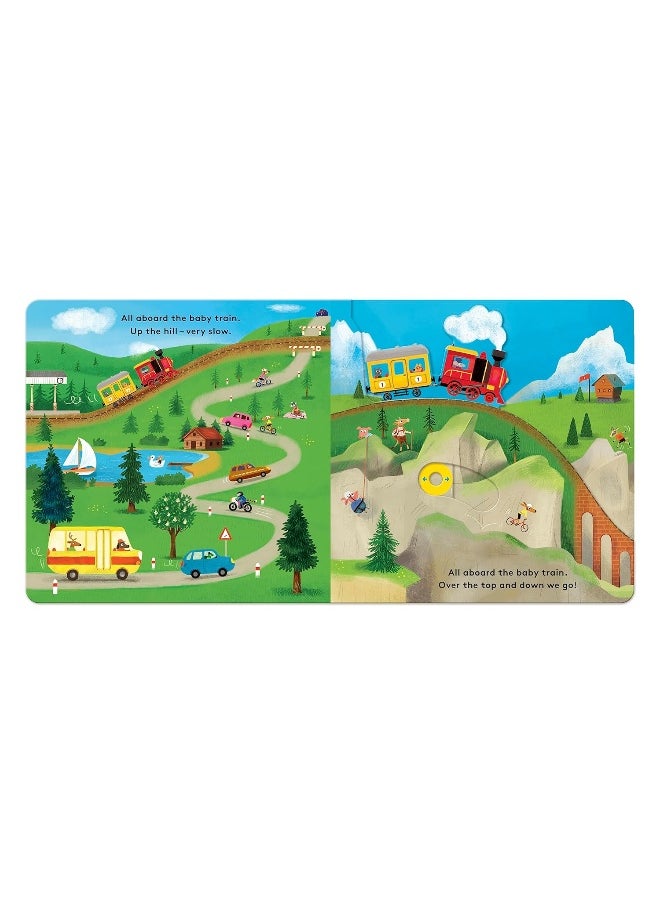 Baby on Board: Train: A Push, Pull, Slide Tab Book  - Image 4