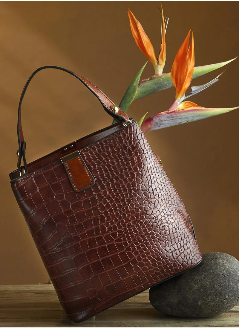 صوص هاوت Truffle Brown Cross Body Bag