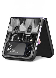 Okteq Hard Back Cover Case King Salman and His Son for Samsung Galaxy Z Flip 4  - Image 4