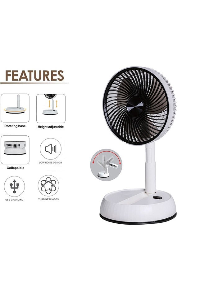 Cady One Adjustable, rechargeable battery-operated portable table fan  - Image 2