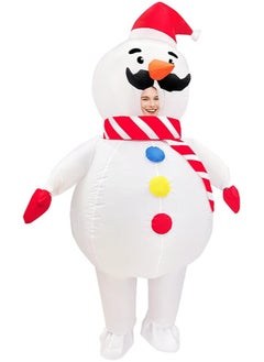 AUTOYSUR Inflatable Christmas Costume Blow up Costume Halloween Costume Christmas Suit Festival Costume Carnival Costume  - Image 2