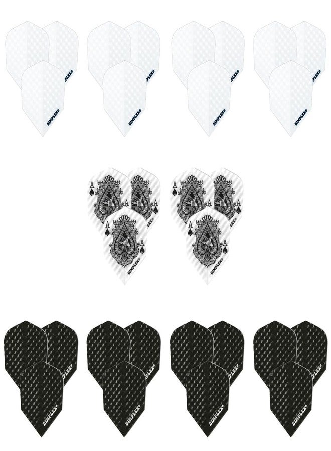 Harrows Dimplex Dart Flights | 10 x sets Darts Flights (30 Flights Total) I 100 Micron Dart Flights I Premium Extra Strong Made in UK I Professional Darts Accessories - Image 1