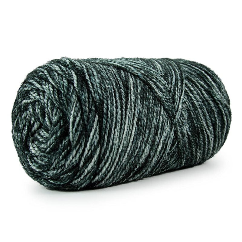 GANGA Ganga Spectrum Yarn Knitting Wool Ball Black White Colour Ball 200 Grams Suitable for Craft Babywear Blankets Ponchos mufflers caps Thick mota Needle Crochet Hook Thread - Image 2