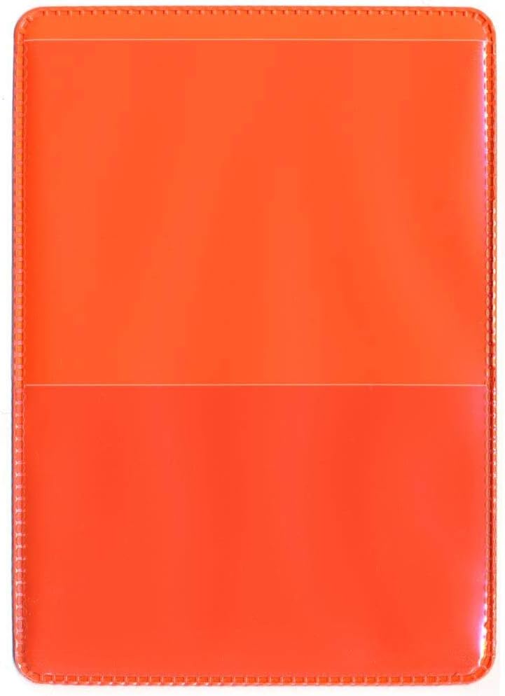 SMART+ StoreSMART Orange Auto Insurance and ID Card Holder – 2 Pack RFS20-O2 Durable Vinyl Wallets for Vehicle Registration, Insurance Cards, Business Cards, IDs, Organizers, Document Storage - Image 1