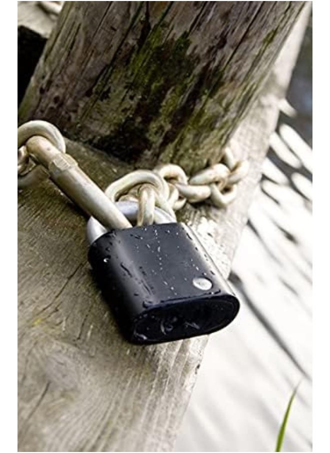 Yale Y300/63/127/1 Maximum Security Open Shackle Padlock, Black, 63mm  - Image 5
