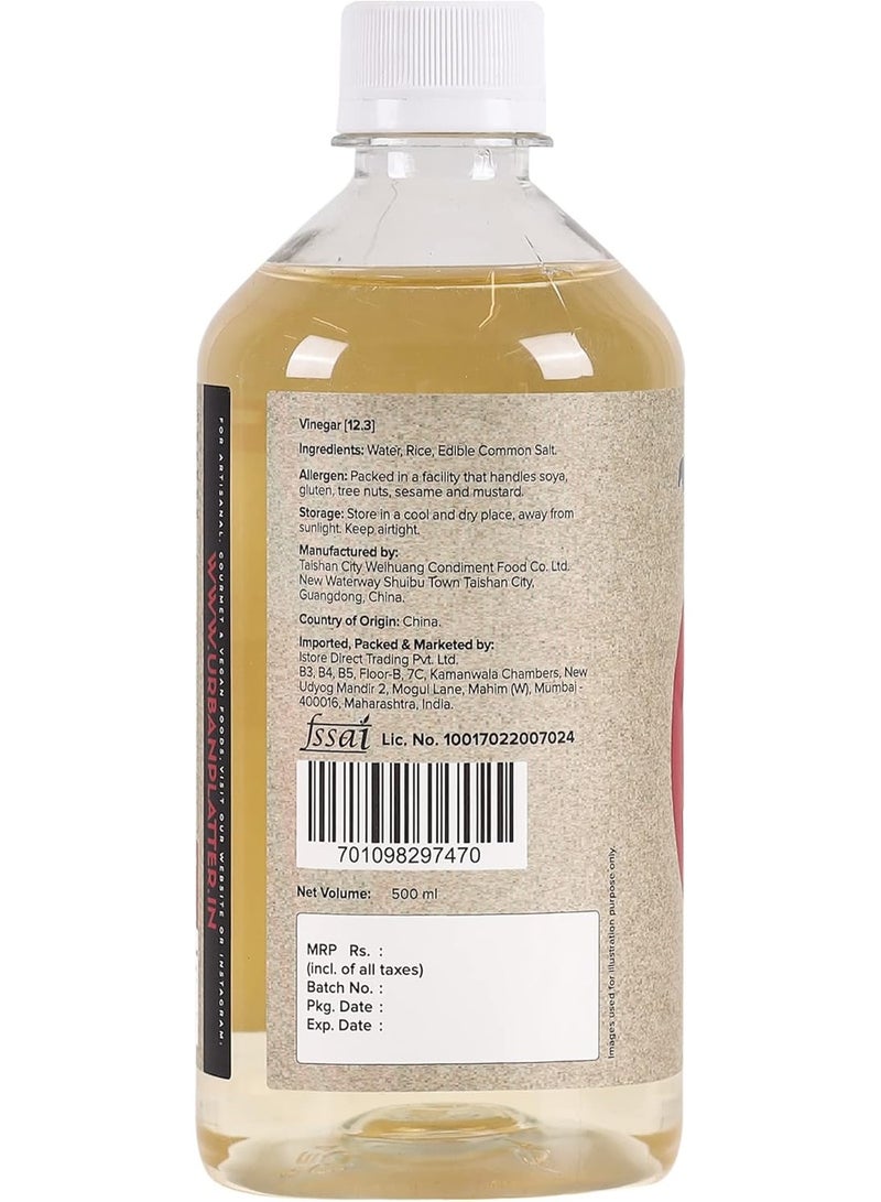 Urban Platter Japanese Style Rice Vinegar (Komezu) 500ml - Image 3