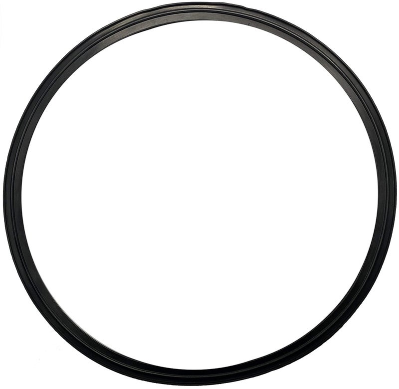 DR.COMPONENT 12" Sanitary Standard Flange Tri-Clamp Gaskets, (Pack of 2), Clear Silicone - Image 2