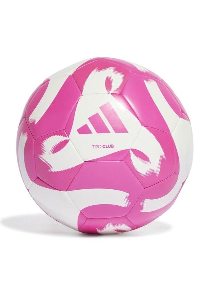 Adidas Adidas TIRO CLB WHITE/TMSHPN FOOTBALL/SOCCER BALL (MACHINE-STITCHED) HZ6913 for Unisex white  - Image 1