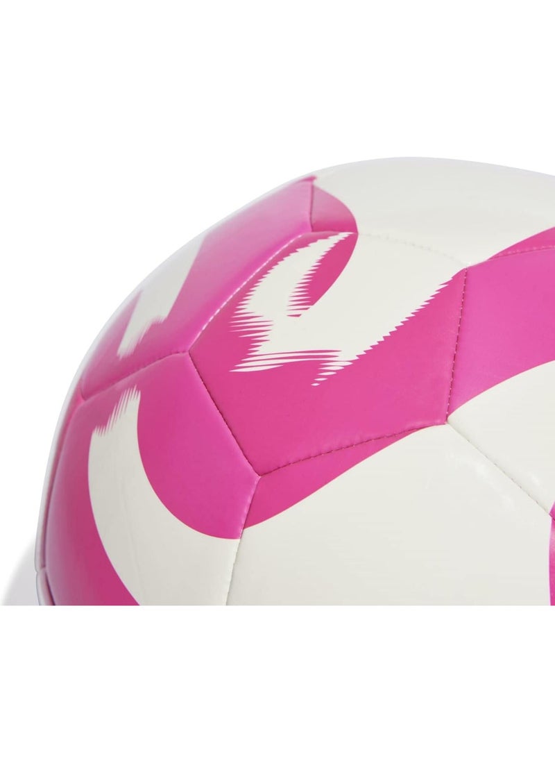 Adidas Adidas TIRO CLB WHITE/TMSHPN FOOTBALL/SOCCER BALL (MACHINE-STITCHED) HZ6913 for Unisex white  - Image 4