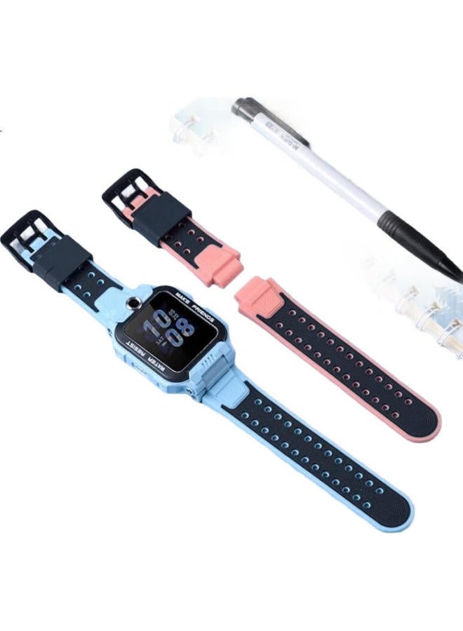 Ten Flashes شريط ساعة شان، شياوتيانكاي Z6S/Z6Pro/Z6A، شريط استبدال سيليكون للساعة الذكية للأطفال، عالمي لـ Q1A/D2/Z9/Z8/Z7/Z5Pro/Z2/Z3 - Image 2