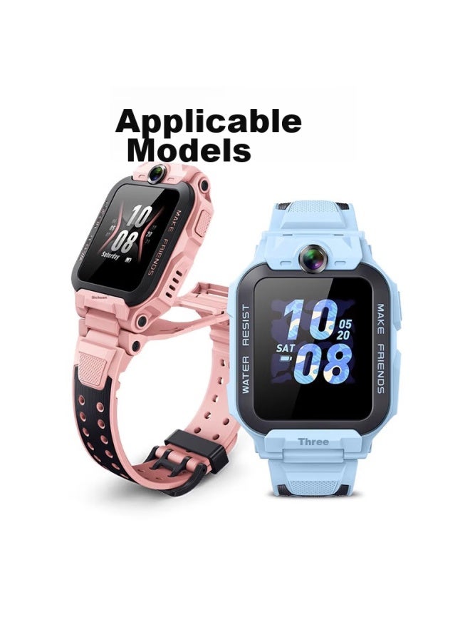 Ten Flashes Shan, Xiaotiancai Watch Strap Z6s/z6pro/z6a, Children's Smarch Silicone Replacement Strap, Universal For Q1a/d2/z9/z8/z7/z5pro/z2/z3 - Image 3