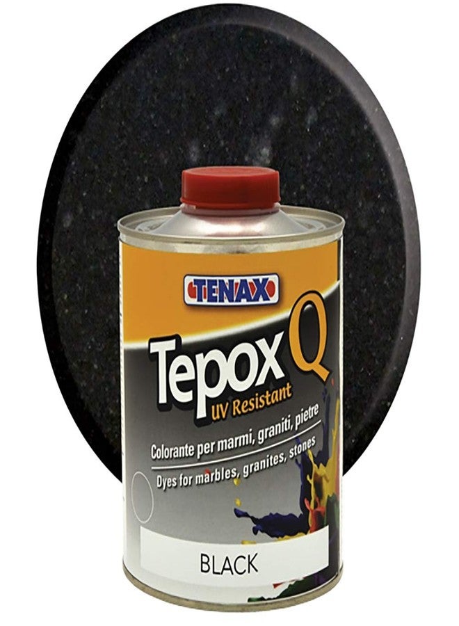 Tenax Tepox Q Stain for Stone - 1/4 Liter Black - Image 2