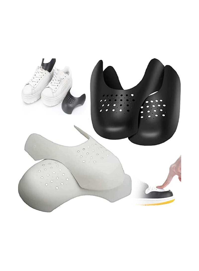 KASTWAVE 2 Pair Anti-Wrinkle Shoe Crease Protectors Prevent Sneaker Shoes Crease Indentation Breathable and Soft for Sneaker and Casual Shoes - Image 1