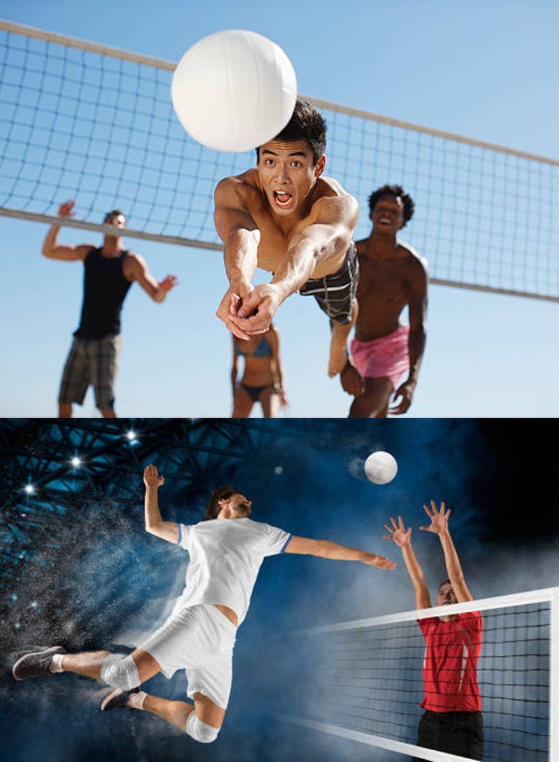 QUTOOB Official Size 5 Volleyball, Best Quality Volleyballs For Girls and Boys, Waterproof and Super Soft Volley Ball Sports Ball - Image 3