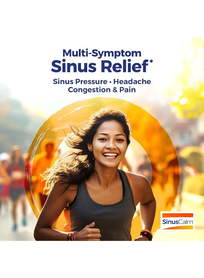 بويرون sinus Calm Tablets for Sinus Pain Relief, Runny Nose, Congestion, Sinus Pressure, Headache - 60 Count - Image 2
