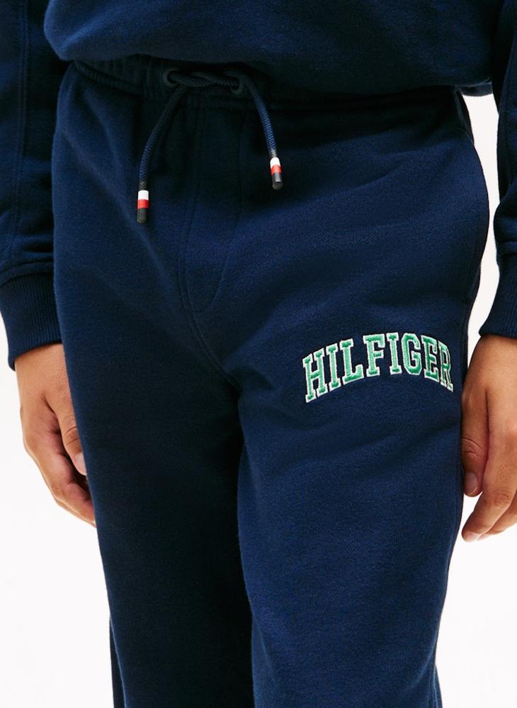 TOMMY HILFIGER Logo Embroidery Terry Joggers - Image 3