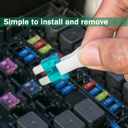 YIVCKOM 70PCS Car Automotive Fuses, Car Fuses Assortment Kit, Low-Profile Mini Auto Blade Fuses for Car, SUV, Truck, Camper，RV Accessories (5A/7.5A/10A/15A/20A/25A/30A Amp) - Image 5