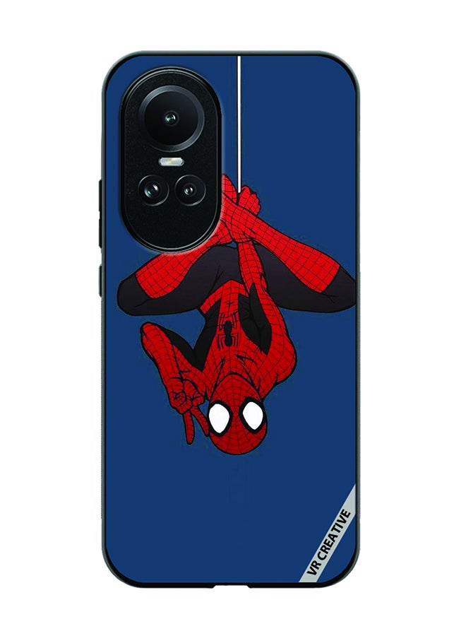 VR CREATIVE Protective Case Cover For Oppo Reno 10 Pro Spiderman Design Multicolour - Image 1