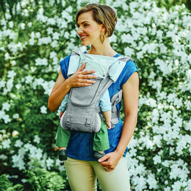 Chicco Sidekick Plus 3-in-1 Hip Seat Carrier - Titanium, Grey - Image 5