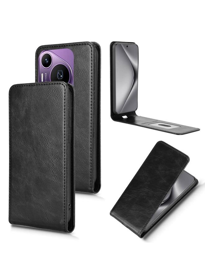 S-TOP Case For Huawei Pura 70 Pro 5G / 70 Pro+ 5G Magnetic Vertical Flip Leather Phone Case - Image 1