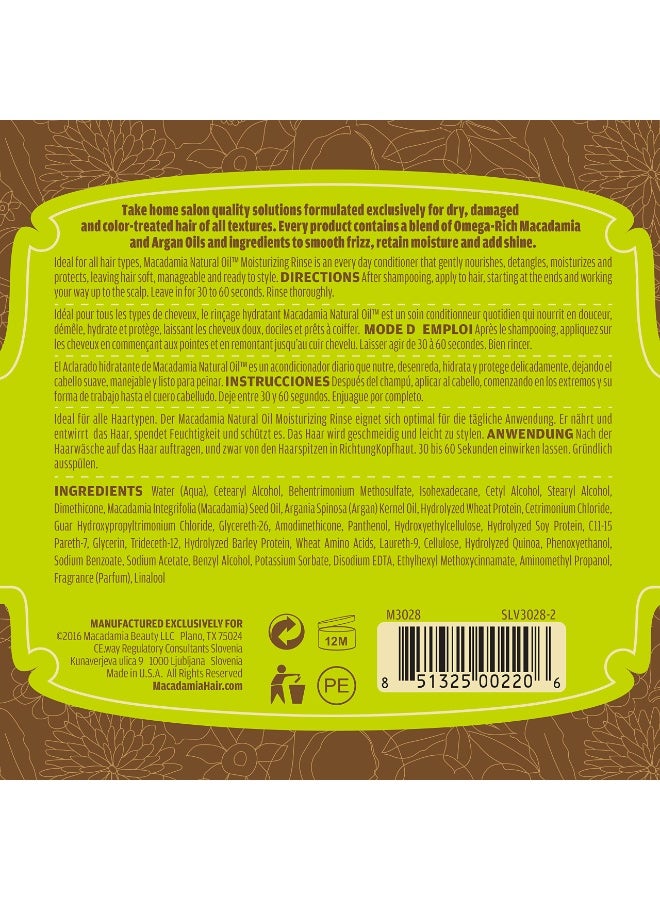 Macadamia Professional Hair Moisturizing Rinse Conditioner - 300ml - Image 5