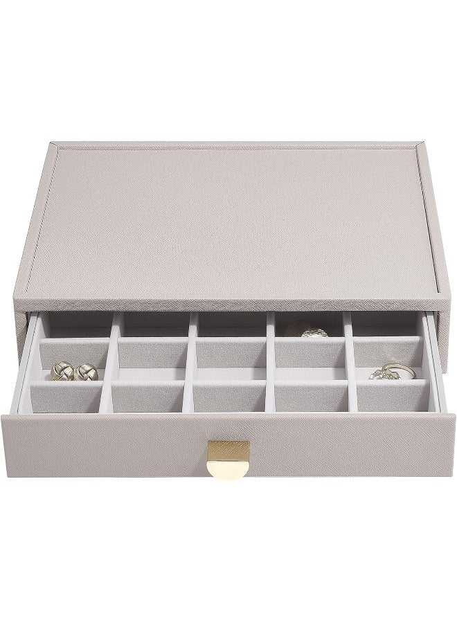 Stackers Classic Trinket Drawer Taupe - Image 1