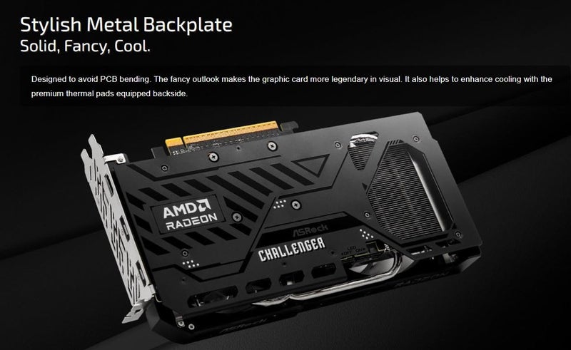 ASRock AMD Radeon RX 9060 XT Challenger 8GB OC - Image 5