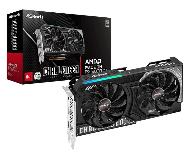 ASRock AMD Radeon RX 9060 XT Challenger 8GB OC - Image 1