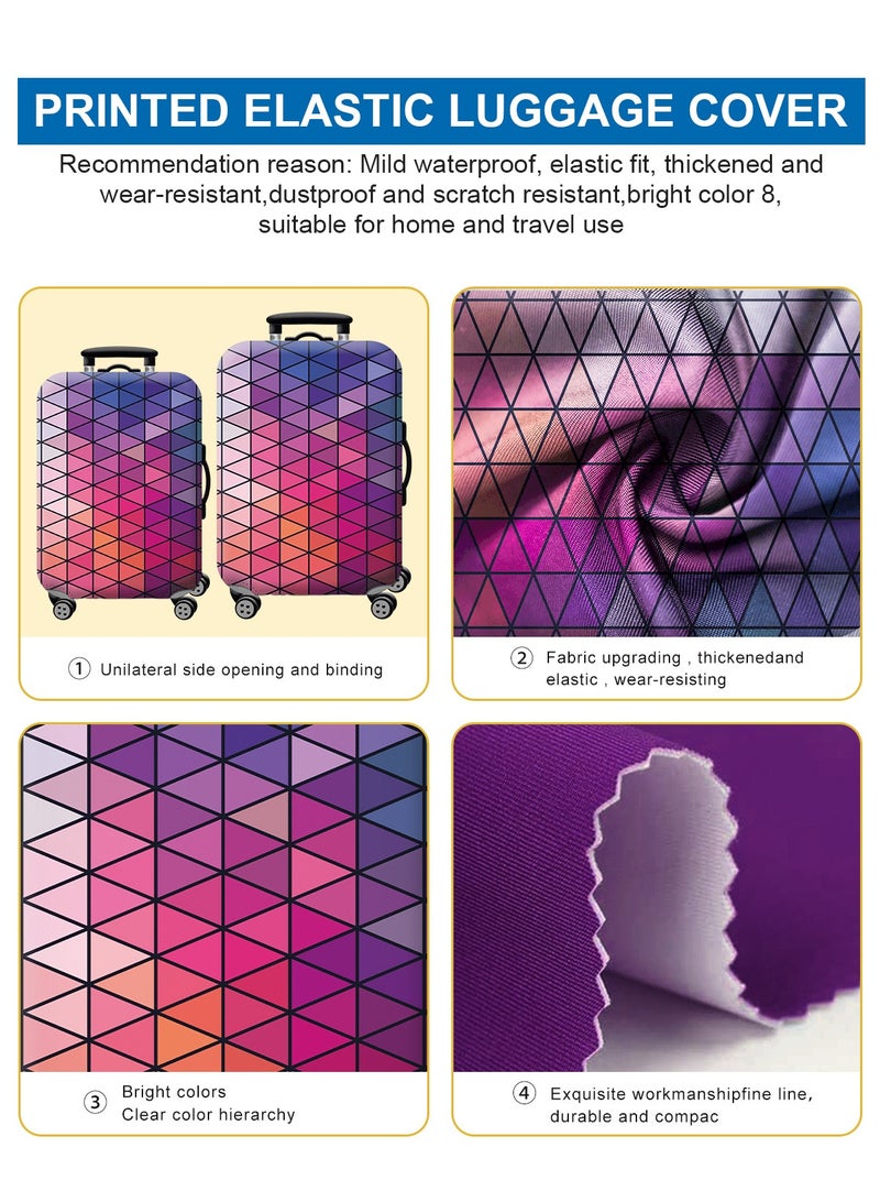 URbazaar Elastic Travel Luggage Cover Travel Suitcase Protective Cover for Trunk Case Apply to 18-30 inch luggage Suitcase Cover - Image 4