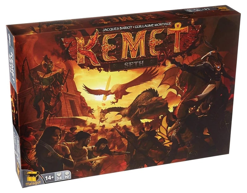 Matagot KEM03 Kemet Seth Expansion Multicolor