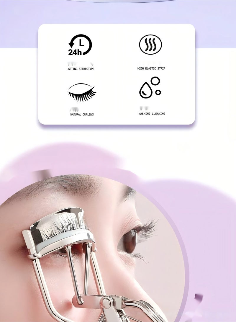 Generic Eyelash Curler Stainless Steel Professional Eyelashes Curler Makeup Tool for Eyelashes False Eyelashes Curling Lashes Curler Makeup Tool  - Image 5