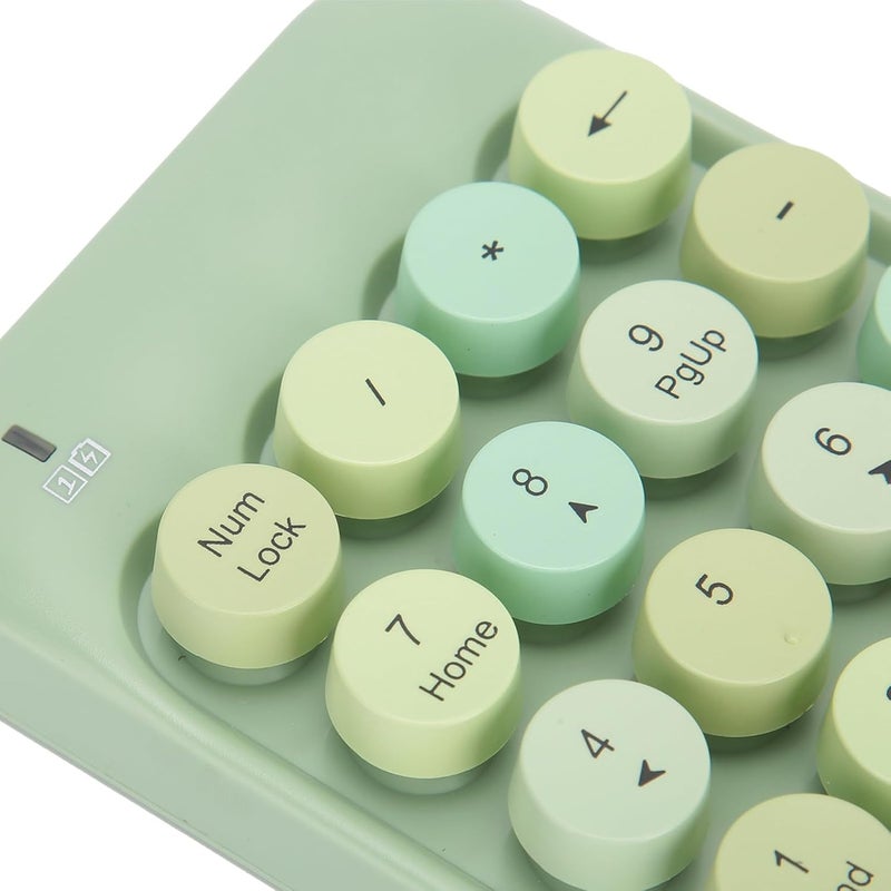 2.4G Wireless Numeric Keyboard Compact Backspace Key for Data Entry (#4) - Image 2
